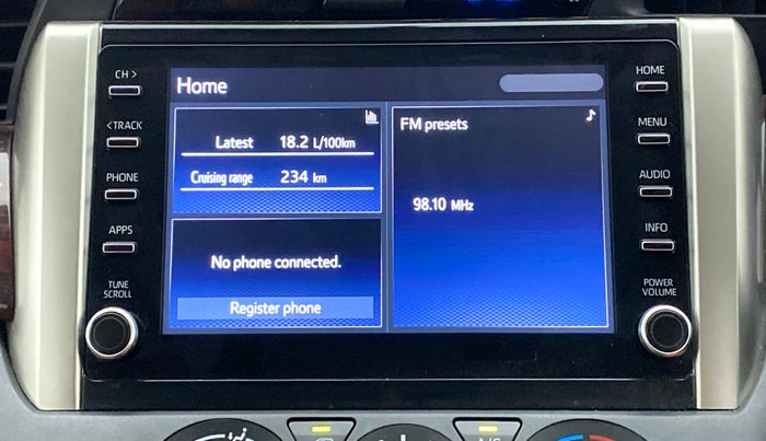 2021 Toyota Innova Crysta 2.4 GX AT 8 STR, Diesel, Automatic, 6,179 km, Infotainment System
