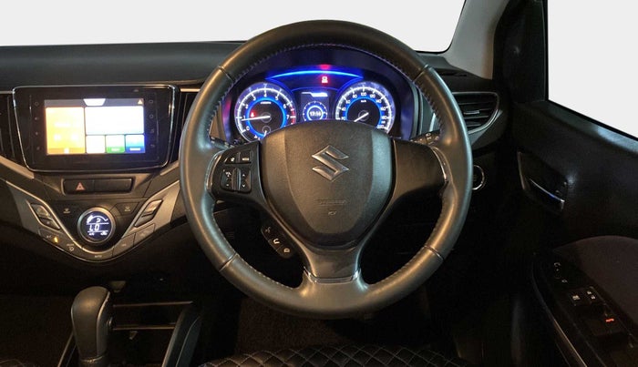 2019 Maruti Baleno ALPHA CVT PETROL 1.2, Petrol, Automatic, 17,447 km, Steering Wheel Close Up