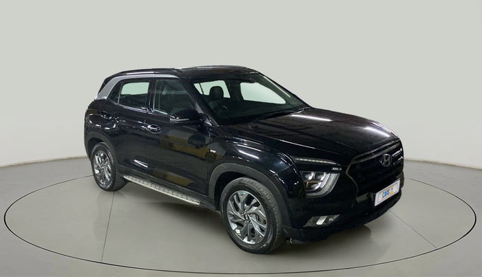 2021 Hyundai Creta SX (O) 1.4 TURBO DCT, Petrol, Automatic, 43,673 km, Right Front Diagonal