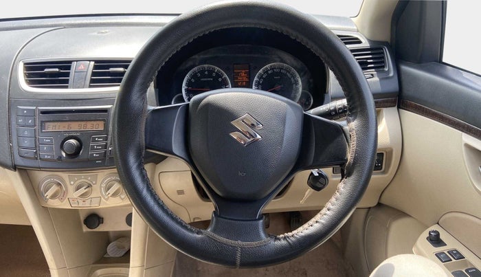 2014 Maruti Swift Dzire VXI, Petrol, Manual, 74,529 km, Steering Wheel Close Up