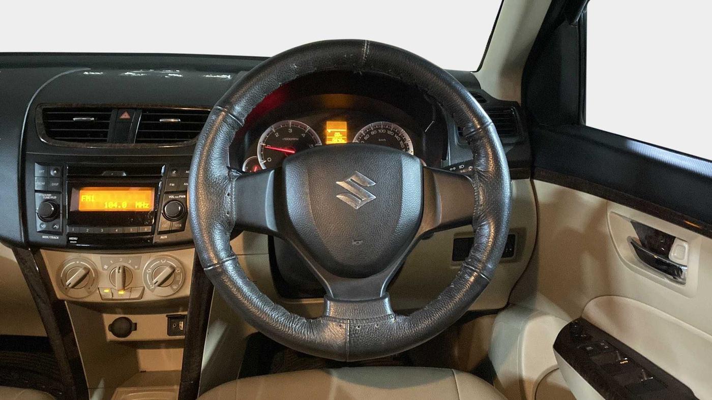 2016 Maruti Swift Dzire VDI ABS, Diesel, Manual, 15,642 km, Steering Wheel Close Up