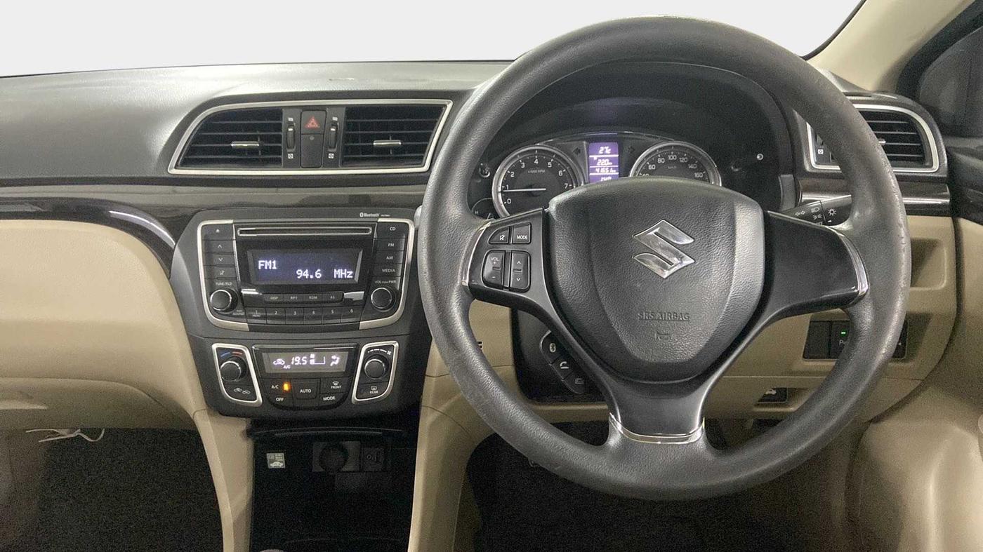 2018 Maruti Ciaz ZETA 1.4  MT PETROL, Petrol, Manual, 41,650 km, Steering Wheel Close Up