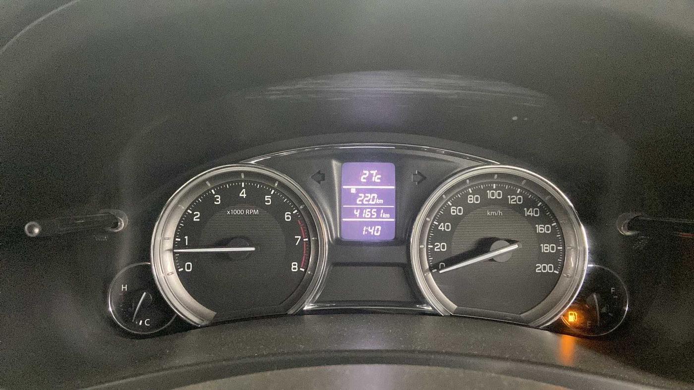 2018 Maruti Ciaz ZETA 1.4  MT PETROL, Petrol, Manual, 41,650 km, Odometer Image