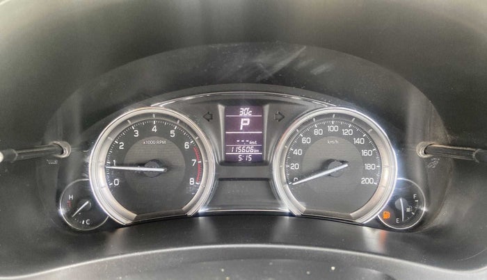 2016 Maruti Ciaz ZXI+ AT, Petrol, Automatic, 1,15,599 km, Odometer Image