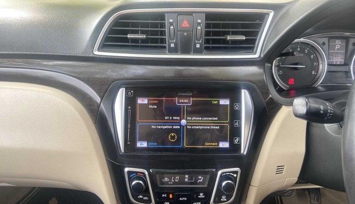 2016 Maruti Ciaz ZXI+ AT, Petrol, Automatic, 1,15,599 km, Air Conditioner