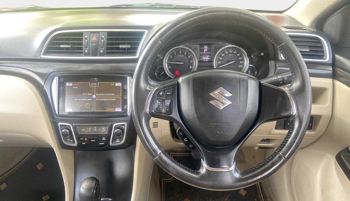 2016 Maruti Ciaz ZXI+ AT, Petrol, Automatic, 1,15,599 km, Steering Wheel Close Up