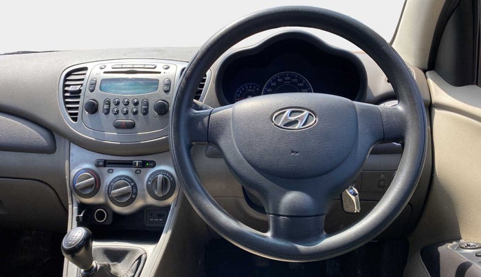 2010 Hyundai i10 SPORTZ 1.2, Petrol, Manual, 84,501 km, Steering Wheel Close Up