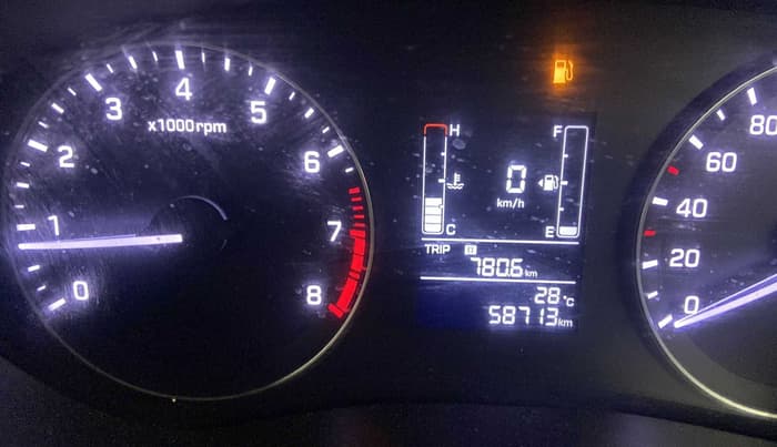 2016 Hyundai Elite i20 SPORTZ 1.2, Petrol, Manual, 58,696 km, Odometer Image