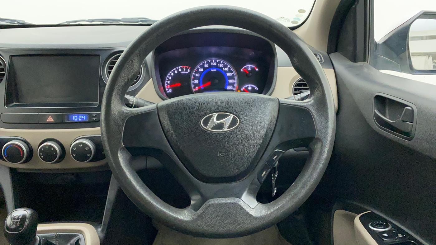 2015 Hyundai Grand i10 MAGNA 1.2 KAPPA VTVT, Petrol, Manual, 41,565 km, Steering Wheel Close Up