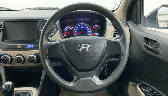 2015 Hyundai Grand i10 MAGNA 1.2 KAPPA VTVT, Petrol, Manual, 41,565 km, Steering Wheel Close Up