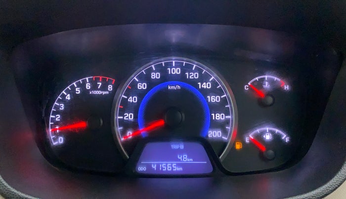 2015 Hyundai Grand i10 MAGNA 1.2 KAPPA VTVT, Petrol, Manual, 41,565 km, Odometer Image