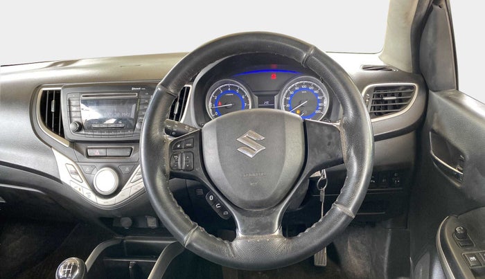 2016 Maruti Baleno DELTA PETROL 1.2, Petrol, Manual, 45,576 km, Steering Wheel Close Up