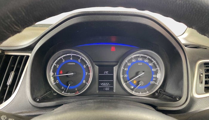 2016 Maruti Baleno DELTA PETROL 1.2, Petrol, Manual, 45,576 km, Odometer Image