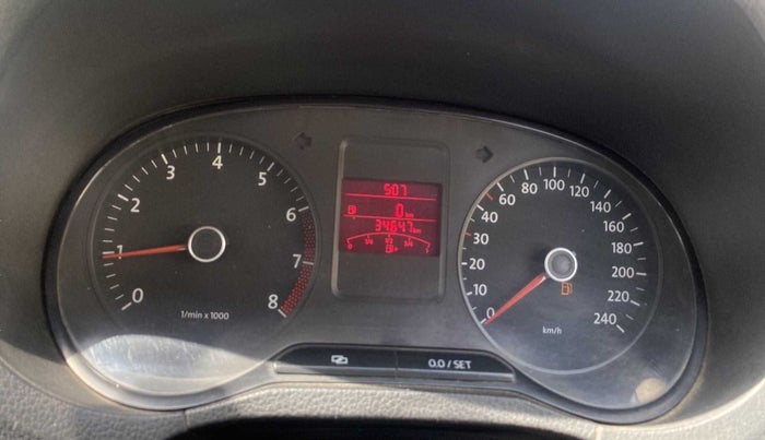 2012 Volkswagen Polo TRENDLINE 1.2L PETROL, Petrol, Manual, 34,644 km, Odometer Image