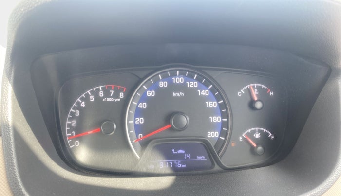 2016 Hyundai Xcent S 1.2 SPECIAL EDITION, Petrol, Manual, 91,771 km, Odometer Image