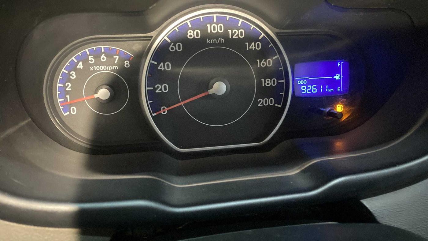 2012 Hyundai i10 MAGNA 1.2, Petrol, Manual, 92,581 km, Odometer Image