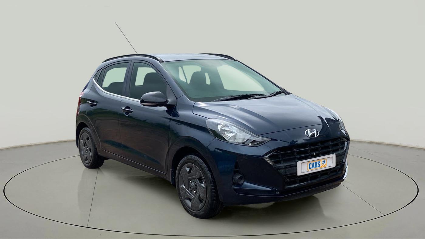 2022 Hyundai GRAND I10 NIOS MAGNA CORPORATE EDITION 1.2 KAPPA VTVT, Petrol, Manual, 15,384 km, Right Front Diagonal