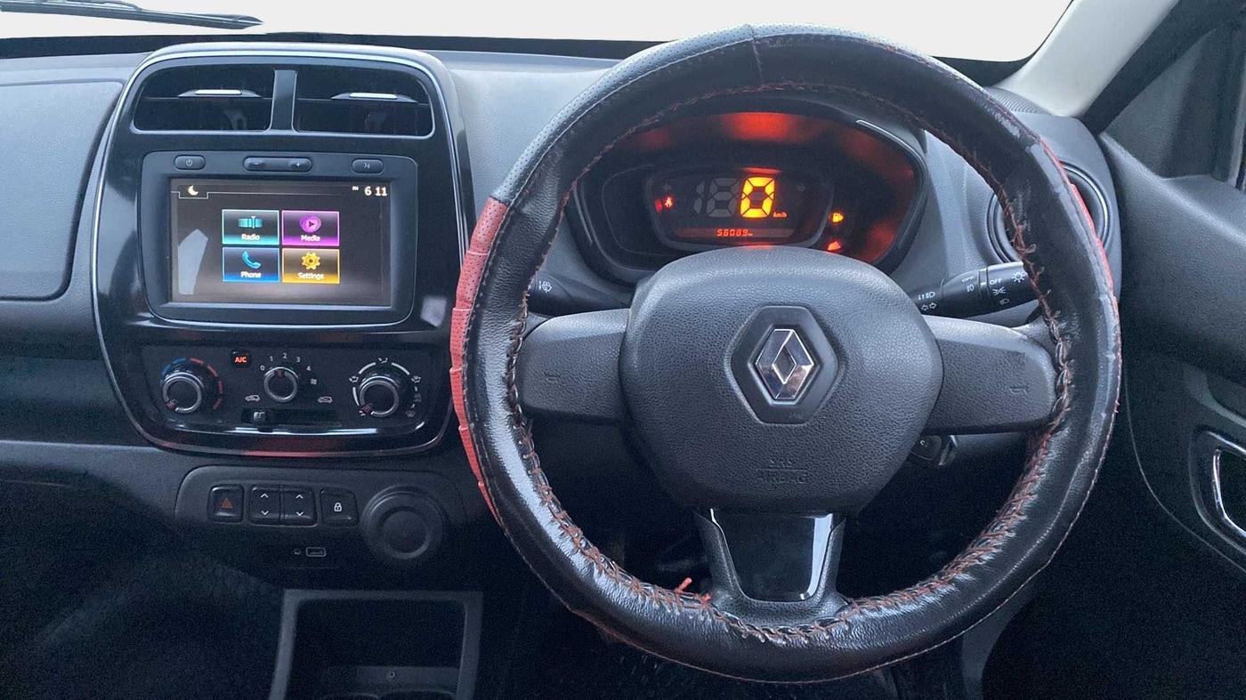 2019 Renault Kwid RXT 0.8 (O), Petrol, Manual, 56,091 km, Steering Wheel Close Up