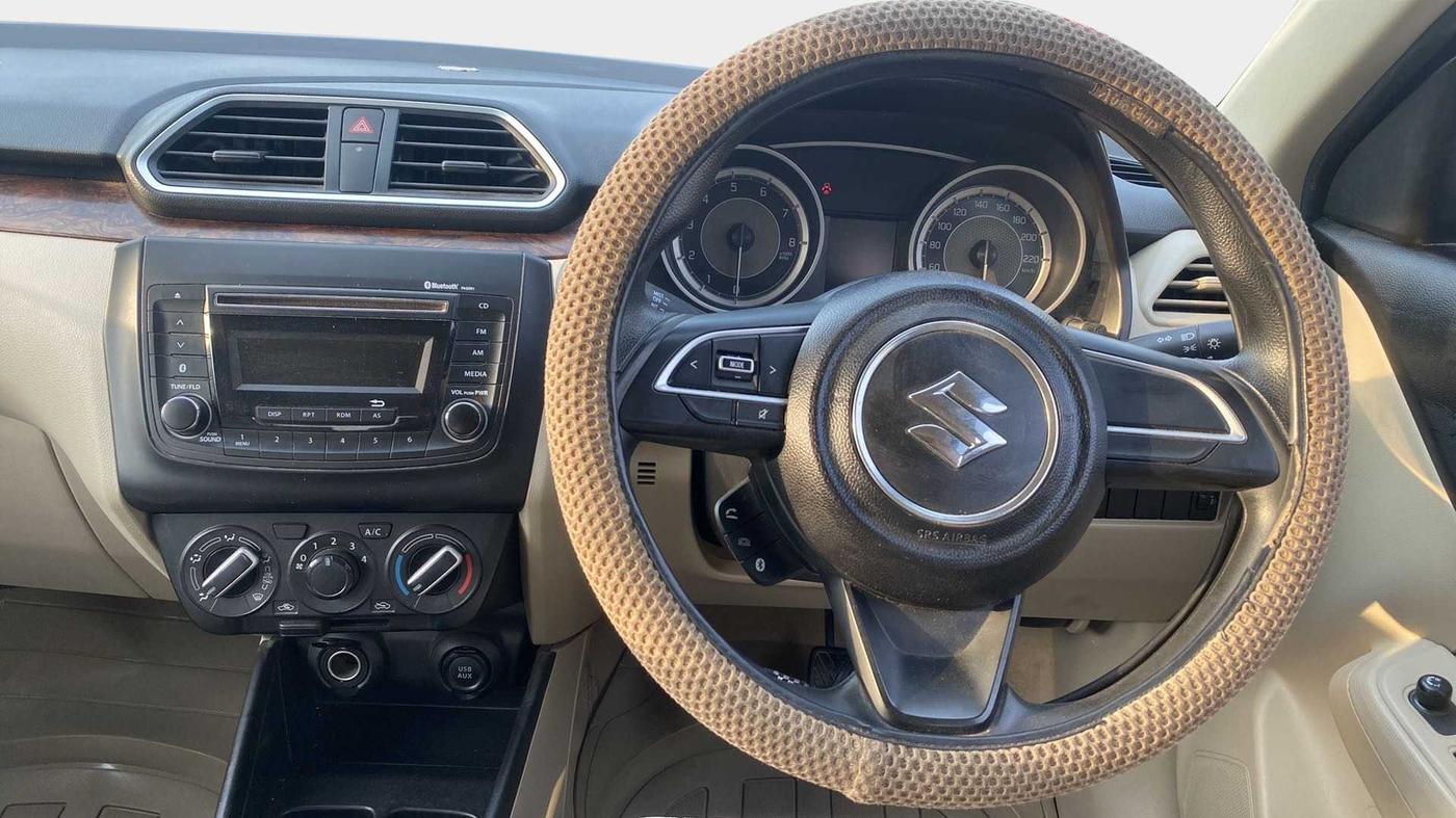 2020 Maruti Dzire VXI, Petrol, Manual, 50,095 km, Steering Wheel Close Up