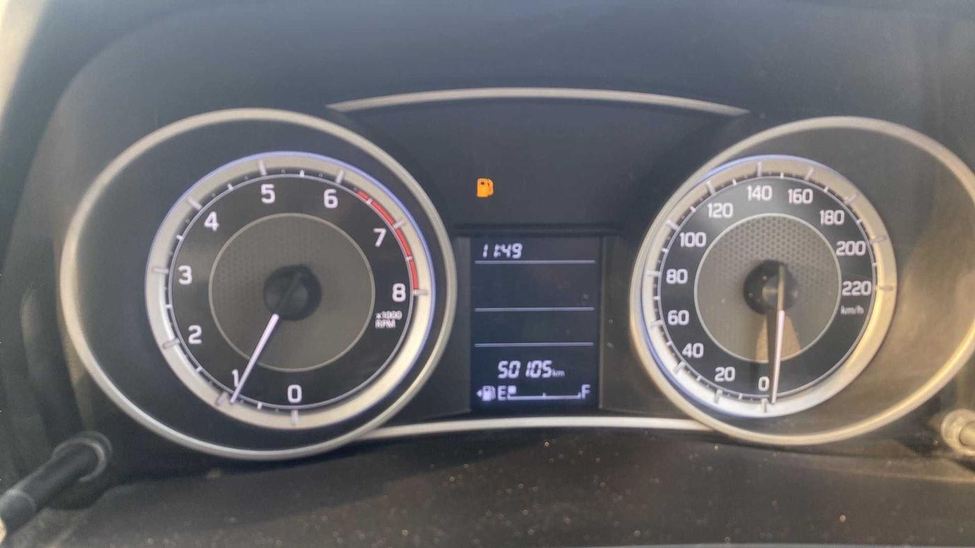 2020 Maruti Dzire VXI, Petrol, Manual, 50,095 km, Odometer Image