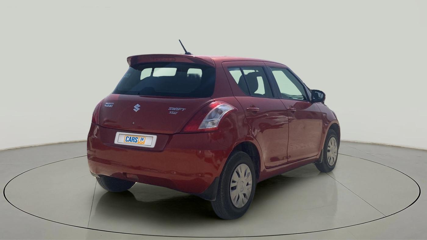 2014 Maruti Swift VXI, Petrol, Manual, 43,662 km, Right Back Diagonal