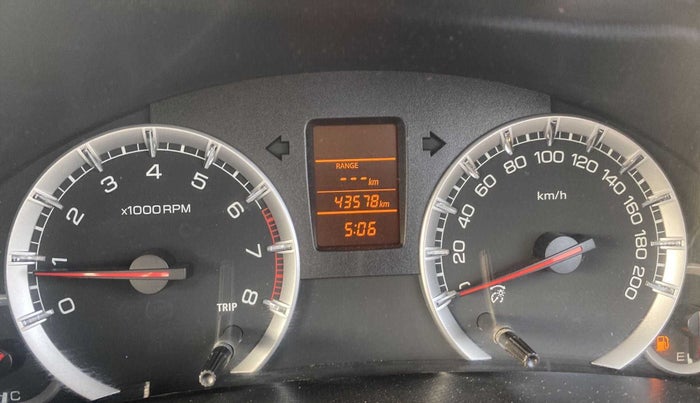 2014 Maruti Swift VXI, Petrol, Manual, 43,662 km, Odometer Image