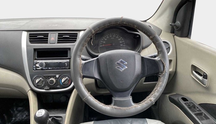 2014 Maruti Celerio VXI, Petrol, Manual, 88,706 km, Steering Wheel Close Up