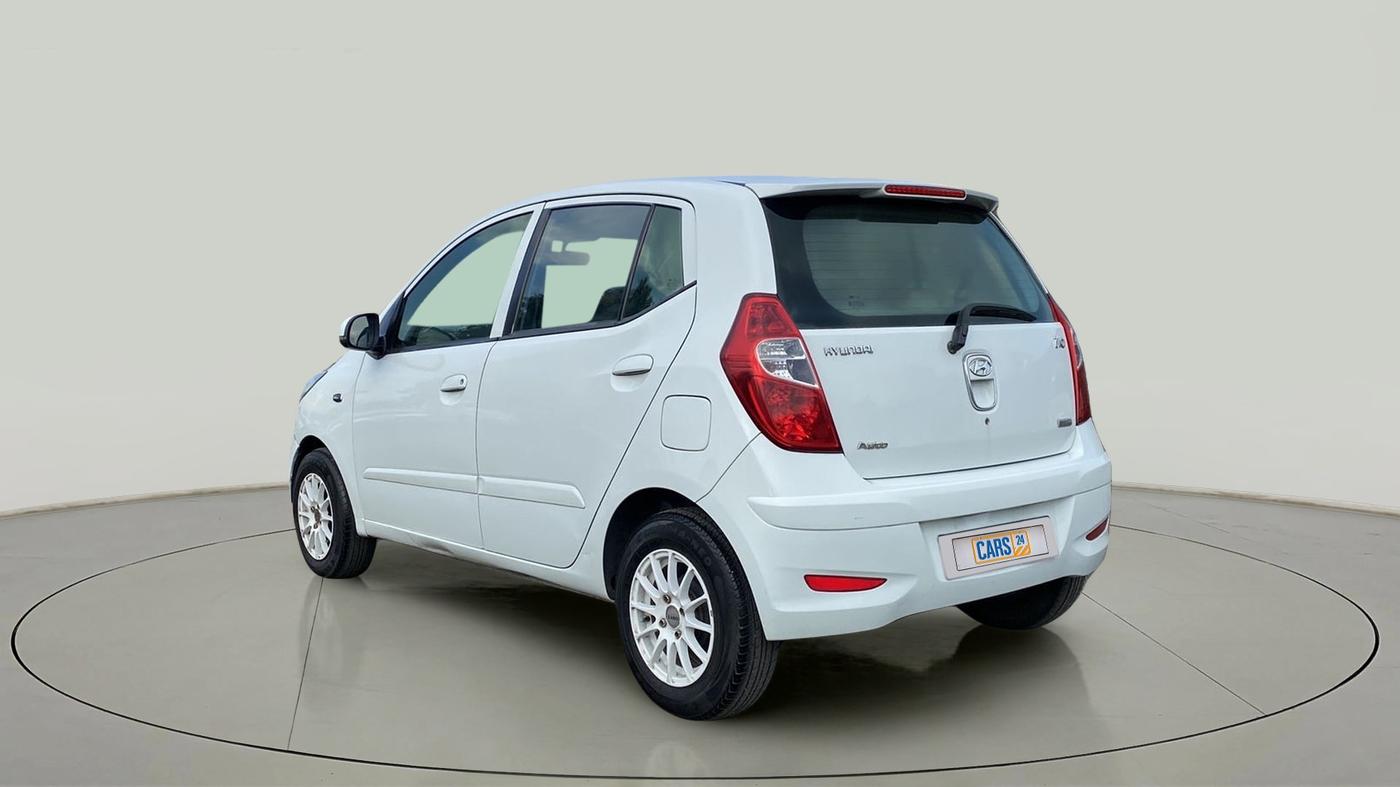 2012 Hyundai i10 SPORTZ 1.2 AT, Petrol, Automatic, 61,621 km, Left Back Diagonal