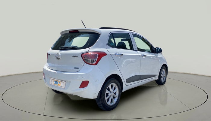 2014 Hyundai Grand i10 ASTA AT 1.2 KAPPA VTVT, Petrol, Automatic, 47,528 km, Right Back Diagonal