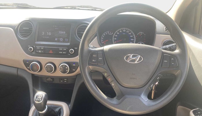 2019 Hyundai Grand i10 SPORTZ 1.2 KAPPA VTVT, Petrol, Manual, 30,348 km, Steering Wheel Close Up