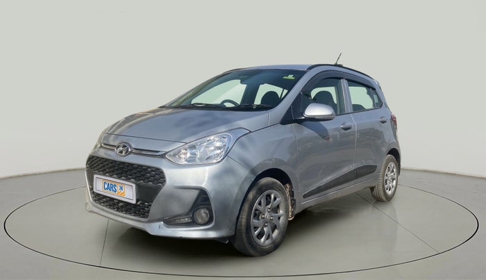 2019 Hyundai Grand i10 SPORTZ 1.2 KAPPA VTVT, Petrol, Manual, 30,348 km, Left Front Diagonal