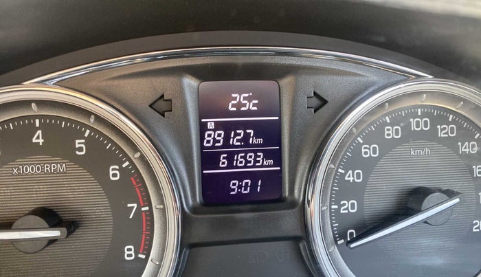 2017 Maruti Ciaz VXI (O), Petrol, Manual, 61,690 km, Odometer Image