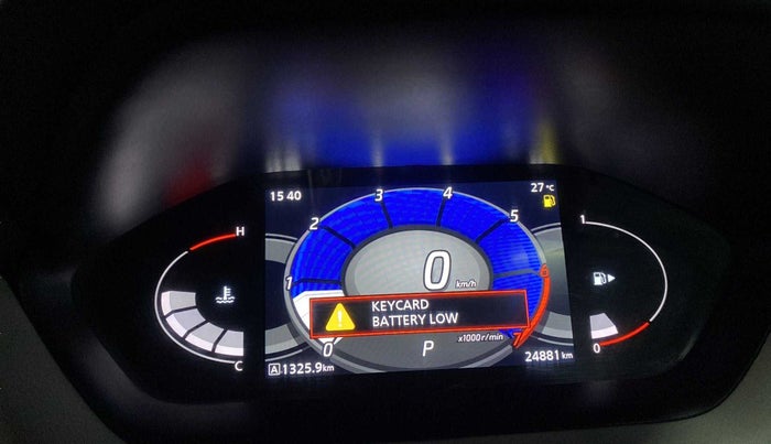 2021 Nissan MAGNITE XV TURBO CVT, Petrol, Automatic, 24,920 km, Odometer Image