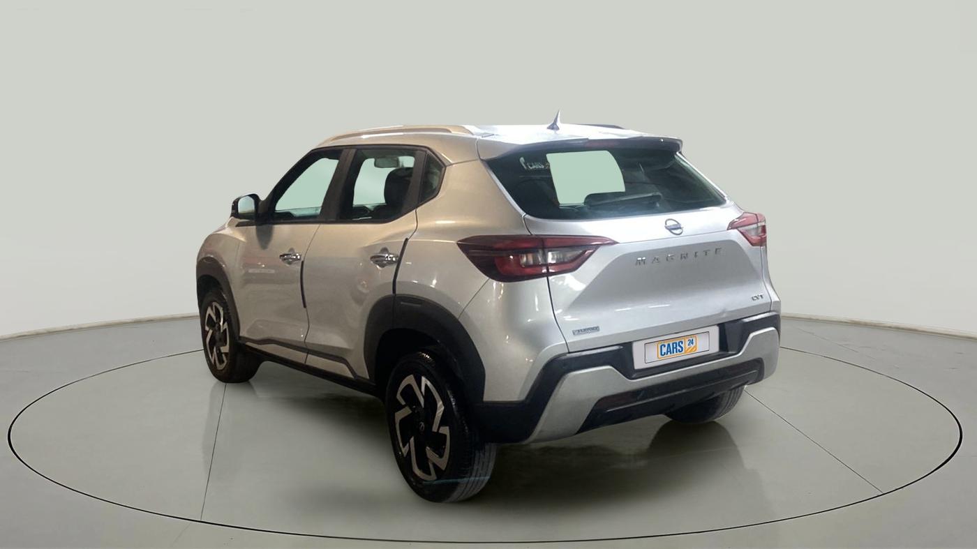 2021 Nissan MAGNITE XV TURBO CVT, Petrol, Automatic, 24,920 km, Left Back Diagonal