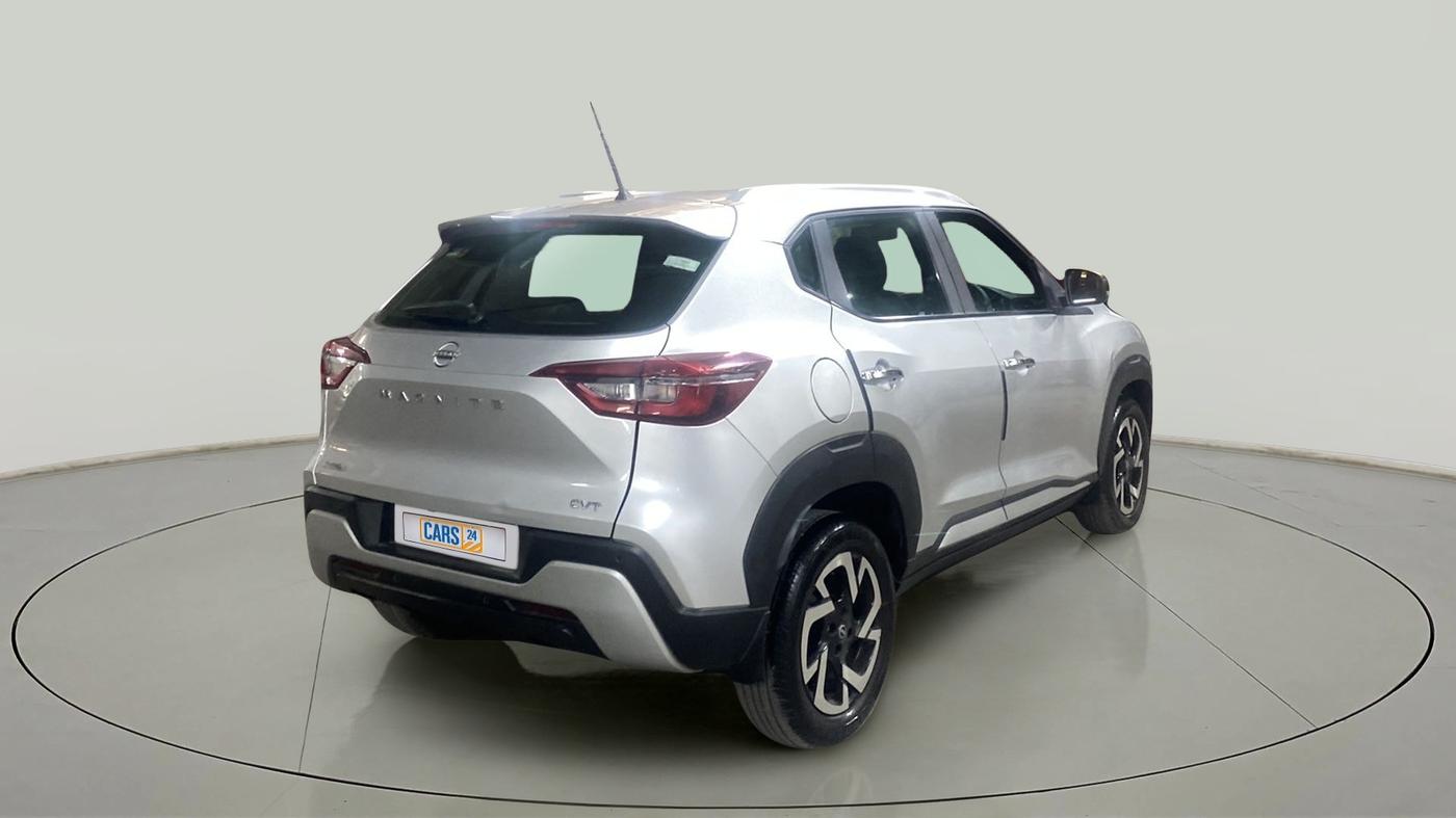 2021 Nissan MAGNITE XV TURBO CVT, Petrol, Automatic, 24,920 km, Right Back Diagonal