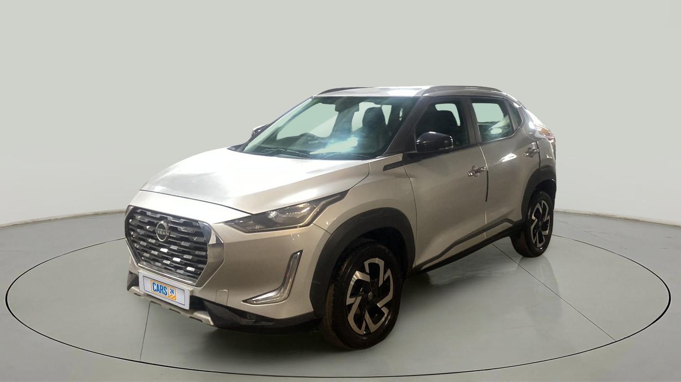 2021 Nissan MAGNITE XV TURBO CVT, Petrol, Automatic, 24,920 km, Left Front Diagonal