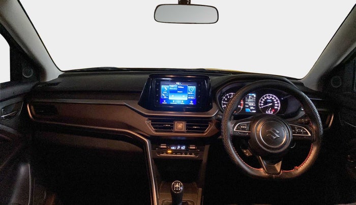 2022 Maruti BREZZA ZXI SMART HYBRID DUAL TONE, Petrol, Manual, 11,537 km, Dashboard