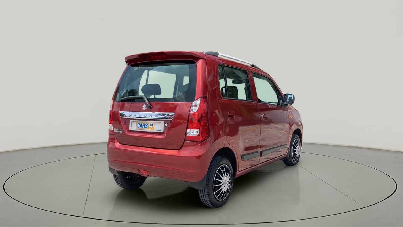 2016 Maruti Wagon R 1.0 VXI, Petrol, Manual, 52,287 km, Right Back Diagonal