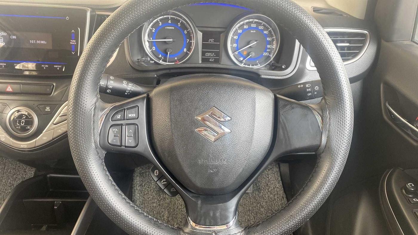 2020 Maruti Baleno DELTA PETROL 1.2, Petrol, Manual, 10,872 km, Steering Wheel Close Up