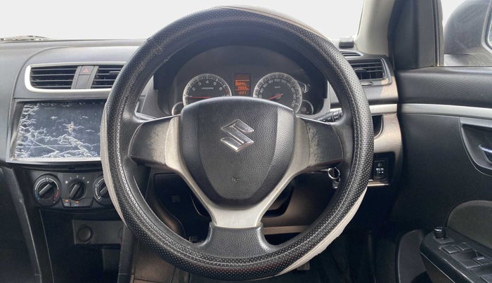 2014 Maruti Swift VXI, Petrol, Manual, 89,062 km, Steering Wheel Close Up