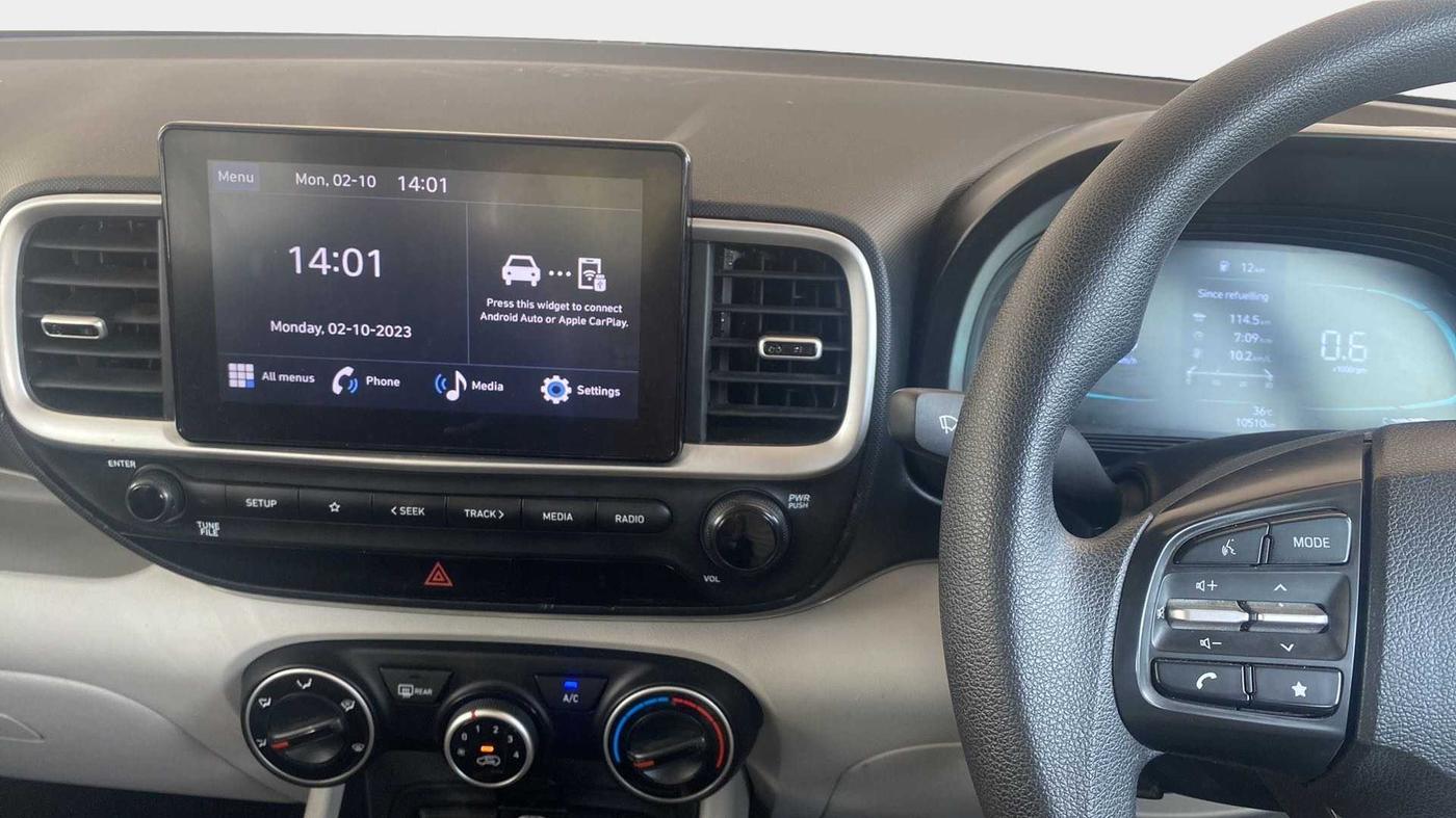 2022 Hyundai VENUE S 1.2, Petrol, Manual, 10,583 km, Air Conditioner