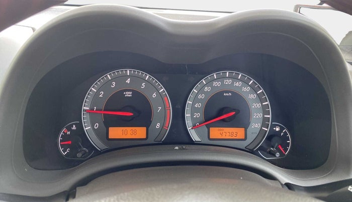 2010 Toyota Corolla Altis GL PETROL, Petrol, Manual, 47,767 km, Odometer Image