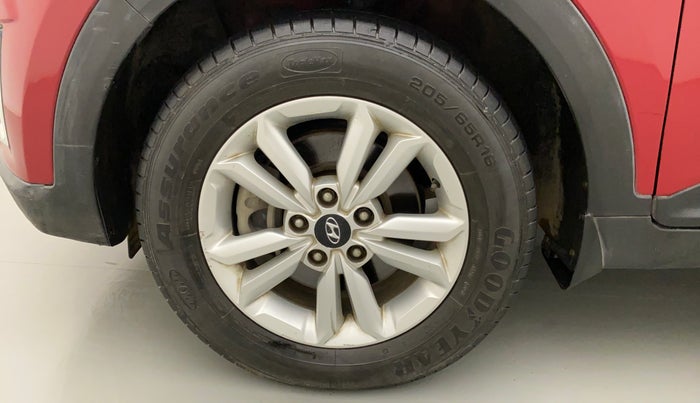 2015 Hyundai Creta SX PLUS AT 1.6 DIESEL, Diesel, Automatic, 55,079 km, Left Front Wheel