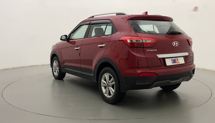 2015 Hyundai Creta SX PLUS AT 1.6 DIESEL, Diesel, Automatic, 55,079 km, Left Back Diagonal