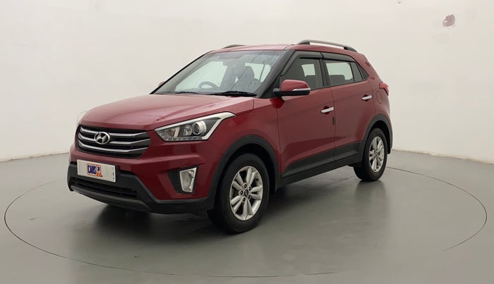 2015 Hyundai Creta SX PLUS AT 1.6 DIESEL, Diesel, Automatic, 55,079 km, Left Front Diagonal
