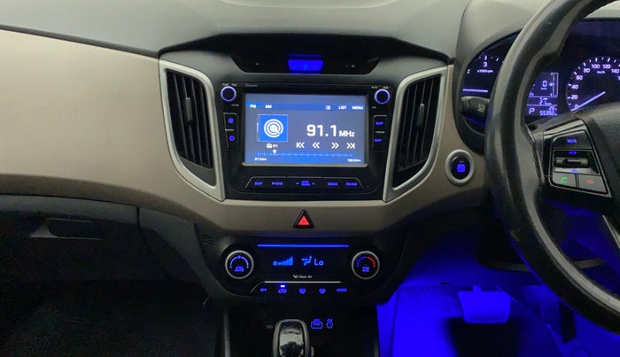 2015 Hyundai Creta SX PLUS AT 1.6 DIESEL, Diesel, Automatic, 55,079 km, Air Conditioner