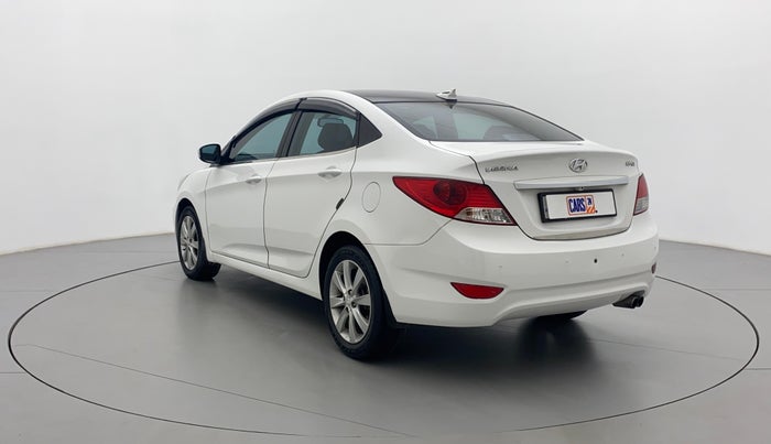 2014 Hyundai Verna FLUIDIC 1.6 CRDI SX, Diesel, Manual, 70,484 km, Left Back Diagonal