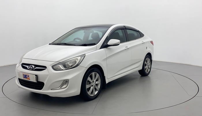 2014 Hyundai Verna FLUIDIC 1.6 CRDI SX, Diesel, Manual, 70,484 km, Left Front Diagonal