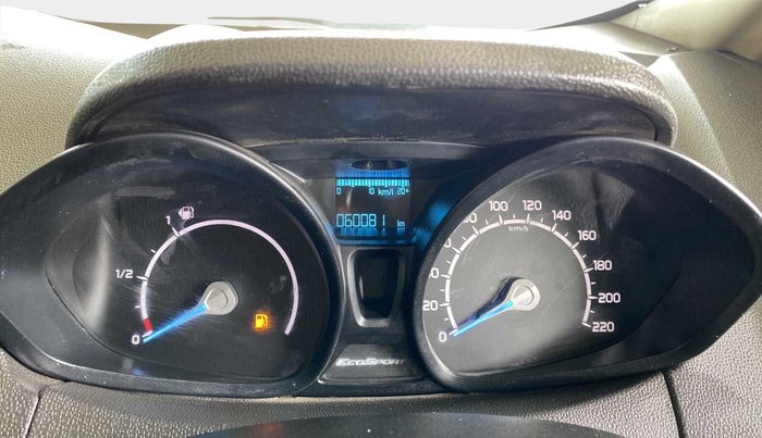 2015 Ford Ecosport AMBIENTE 1.5L PETROL, Petrol, Manual, 60,071 km, Odometer Image