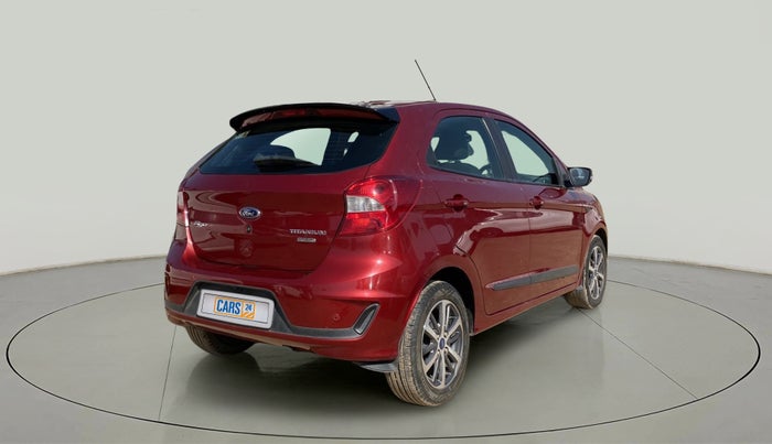 2021 Ford New Figo TITANIUM PLUS 1.2 PETROL AT, Petrol, Automatic, 25,587 km, Right Back Diagonal